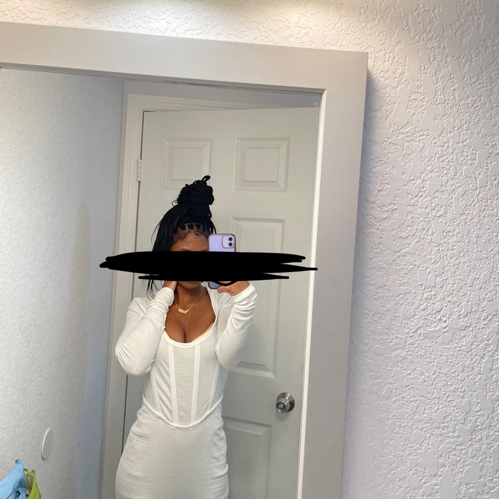 dion lee corset dress